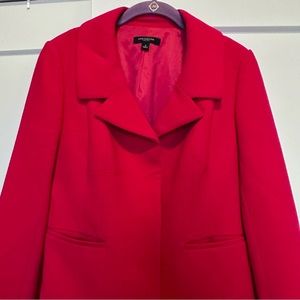 Ann Taylor Tailored Jacket in Red